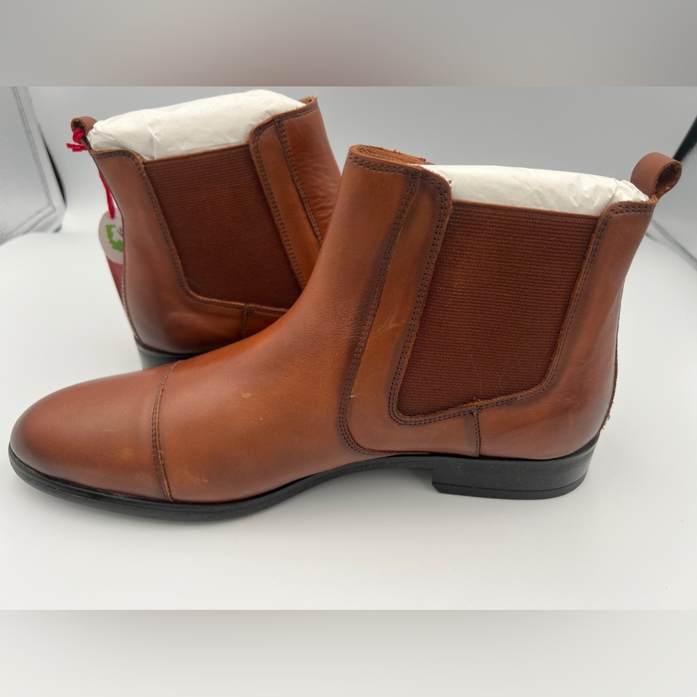 Pikolinos Women's High Ankle Block Heel Slip On Boots Brown US 10-10.5 EU 41 NEW - Picture 4 of 16
